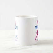 Eklige Frauenrennen Kaffeetasse (Mittel)