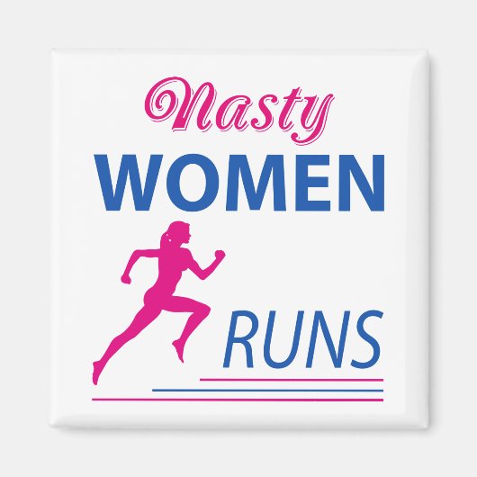 Eklige Frauenrennen Magnet (Vorne)