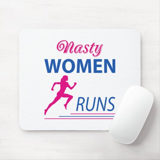 Eklige Frauenrennen Mousepad (Mit Mouse)
