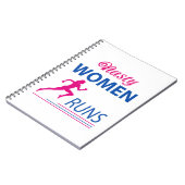 Eklige Frauenrennen Notizblock (Linke Seite)