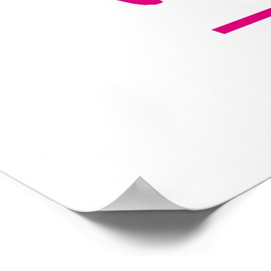 Eklige Frauenrennen Poster (Ecke)