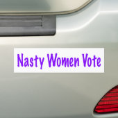 Eklige Frauenwahl Autoaufkleber (Auf Auto)