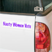 Eklige Frauenwahl Autoaufkleber (Auf Lkw)