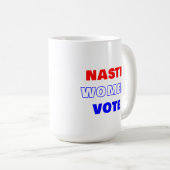Eklige Frauenwahl Kaffeetasse (VorderseiteRechts)