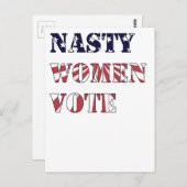 Eklige Frauenwahl Postkarte (Vorne/Hinten)