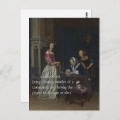 Eklige Frauenwahl Postkarte (Vorne/Hinten)