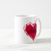 EKLIGE Hündin Kaffeetasse (VorderseiteRechts)