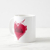 EKLIGE Hündin Kaffeetasse (Vorderseite Links)