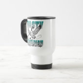 Eklige kanadische Gans Reisebecher (Vorderseite Links)