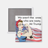 Eklige Patriotische Demokrat Magnet (Vorderseite/Rückseite)