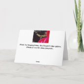 Eklige Wanze erhalten Sie unten? Karte (Rückseite)