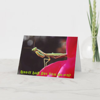 Eklige Wanze erhalten Sie unten? Karte