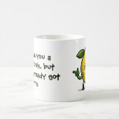 eklige Zitronensnarkkaffee Verwandlungstasse (Mittel)