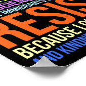 Ekliger Aufenthaltsort Lgbtq Menschenrechtswissens Poster (Ecke)