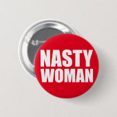 Ekliger Frauen-Abzeichen-Button-Knopf Button (Vorne & Hinten)