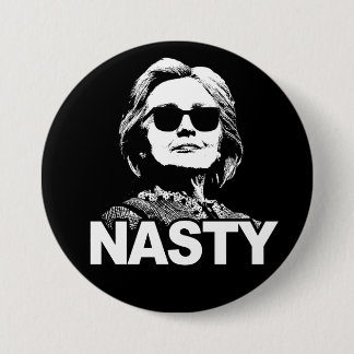 "Ekliger" Knopf Hillary Clinton Button