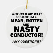 Ekliger Leiter Keramik Ornament (Vorne)