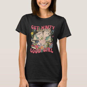 Ekliges Girl Russ Funny Booklet - Buch lesen T-Shirt