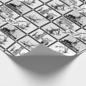 Ekliges Kaninchen hitchcover Geschenkpapier (Ecke)