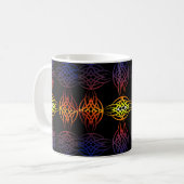 Eklipse ausgeglichen (Regenbogen) Kaffeetasse (Vorderseite Links)
