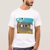 Eklipse-Darstellung T-Shirt (Vorderseite)