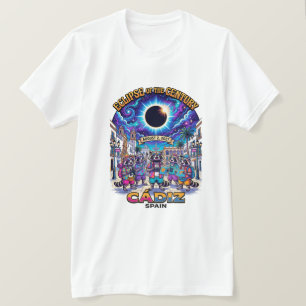 Eklipse des Jahrhunderts 2. August 2027 Cadiz-Grup T-Shirt