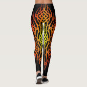 Eklipse-Dreiergruppe (Regenbogen) Leggings (Rückseite)