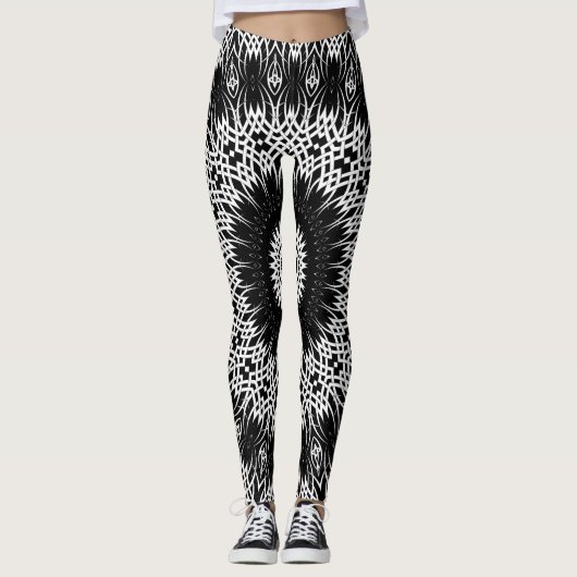 Eklipse-Mandala 2 Leggings (Vorderseite)
