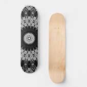 Eklipse-Mandala 2 Skateboard (Vorderseite)