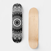 Eklipse-Mandala Skateboard (Vorderseite)