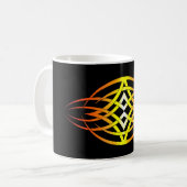 Eklipse (Regenbogen) Kaffeetasse (Vorderseite Links)