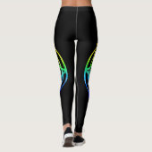 Eklipse (Regenbogen) Leggings (Rückseite)