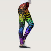 Eklipse-Tapete (Regenbogen 2) Leggings (Rechts)