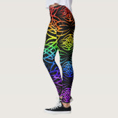 Eklipse-Tapete (Regenbogen 2) Leggings (Links)