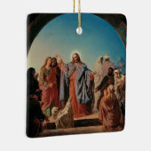 Ekman - Jesus Wecke Lazarus Keramikornament (Rechts)