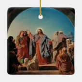 Ekman - Jesus Wecke Lazarus Keramikornament (Rückseite)