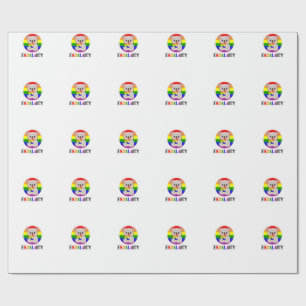 Ekoalaty Equality Gay Koala Bear Funny LGBT Rainbo Geschenkpapier