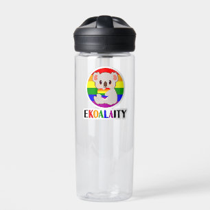 Ekoalaty Equality Gay Koala Bear Funny LGBT Rainbo Trinkflasche