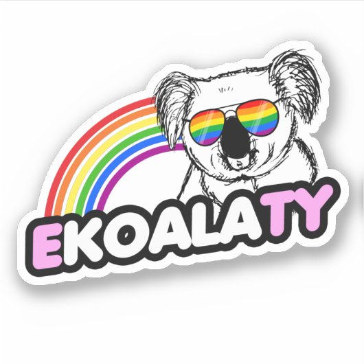 Ekoalenz Aufkleber (Vorderseite)