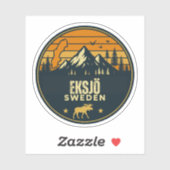 Eksjö, Schweden Aufkleber (Blatt)