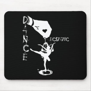 Ekstatischer Tanz Llerina Tänzerin in einem Tutu F Mousepad