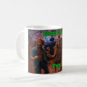 Ekstatischer Tanzbecher Kaffeetasse (Vorderseite Links)