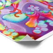 Ektoplasma Kinetic Collage Kaleidoskop Poster (Ecke)