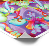 Ektoplasma Kinetic Collage Kaleidoskop Poster (Ecke)