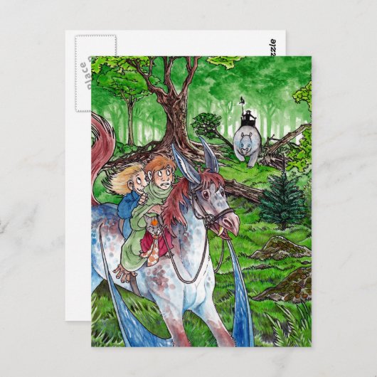 Ekwara Cover Postcard Postkarte (Vorne/Hinten)