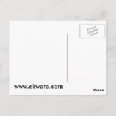 Ekwara Cover Postcard Postkarte (Rückseite)