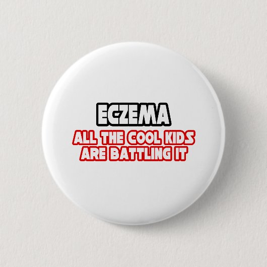 Ekzem... Coole Kinder Button (Vorderseite)