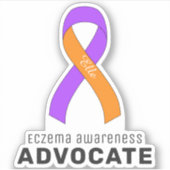 Ekzema Awareness Vinyl Sticker (Vorderseite)