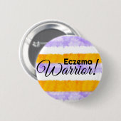 Ekzemkrieger 6 cm Runde Abzeichen Button (Vorne & Hinten)