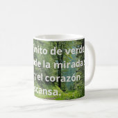 El Abismo Azul y Verde Kaffeetasse (VorderseiteRechts)
